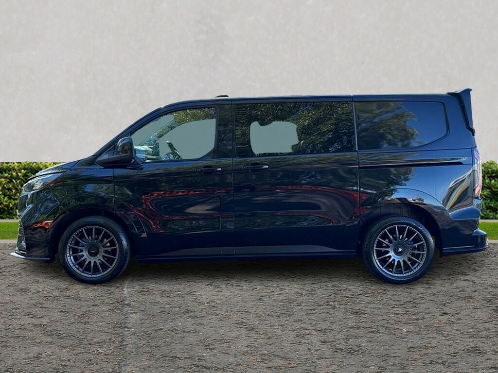 Ford Transit Custom Double Cab In Van 320 Swb Ms-rt N1 2.0L 110 GX75EFJ Black #6