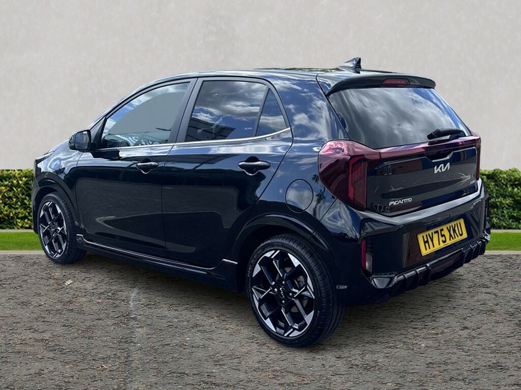 Kia Picanto 1.0 Gt-line S HY75XKU Black #5