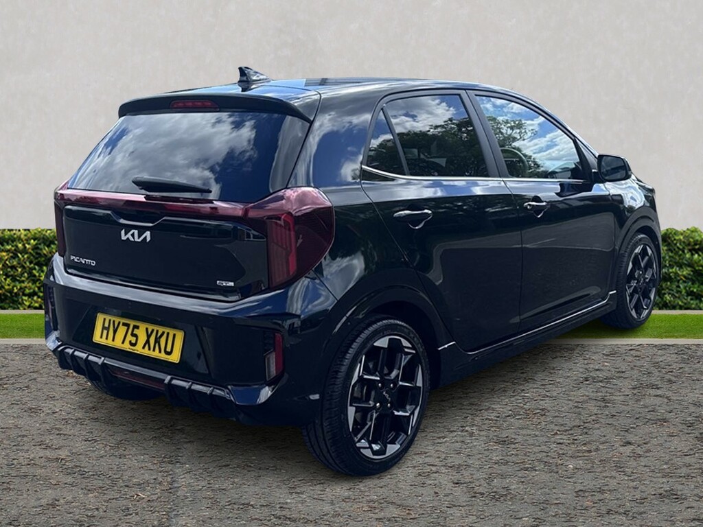 Kia Picanto 1.0 Gt-line S HY75XKU Black #3