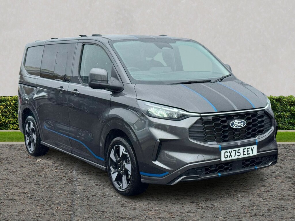 Ford Transit Custom Double Cab In Van 320 Swb Sport N1 2.0L 170 Grey