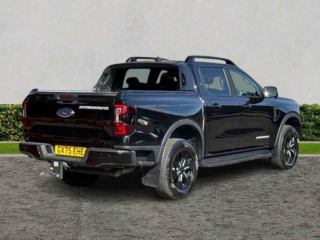 Ford Ranger Double Cab Wildtrak Stormtrak 2.3 Tivct Ecoboost 2 GX75EHE Black #3