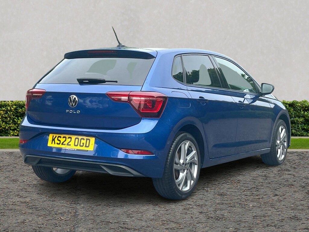 Volkswagen Polo 1.0 Tsi Style KS22OGD Blue #3