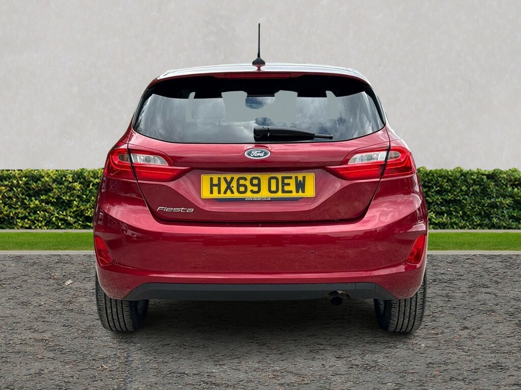 Ford Fiesta 1.0 Ecoboost 95 Titanium HX69OEW Red #4