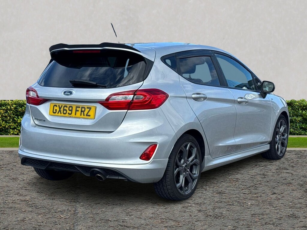 Ford Fiesta 1.0 Ecoboost St-line X Edition GX69FRZ Silver #3