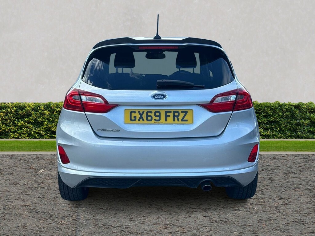 Ford Fiesta 1.0 Ecoboost St-line X Edition GX69FRZ Silver #4