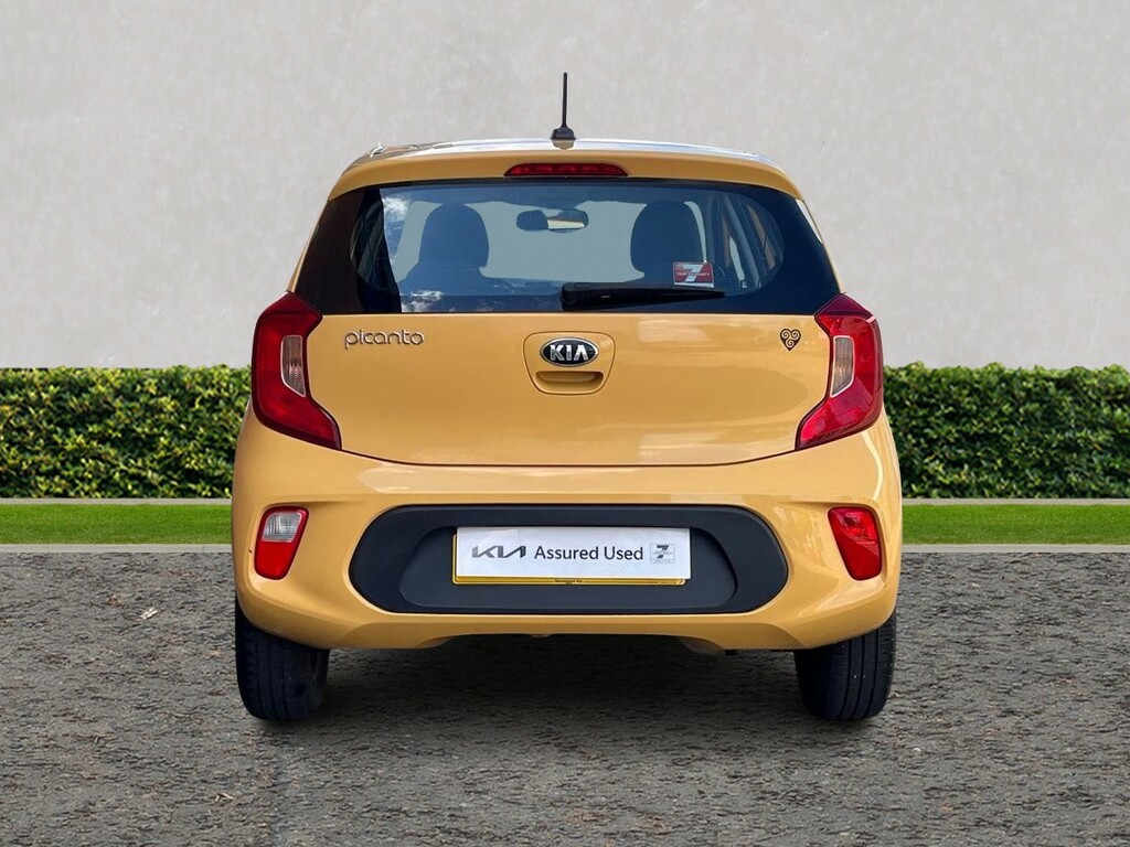Kia Picanto 1.0 1 4 Seats GV21TGZ Yellow #4