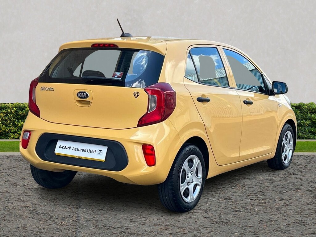 Kia Picanto 1.0 1 4 Seats GV21TGZ Yellow #3