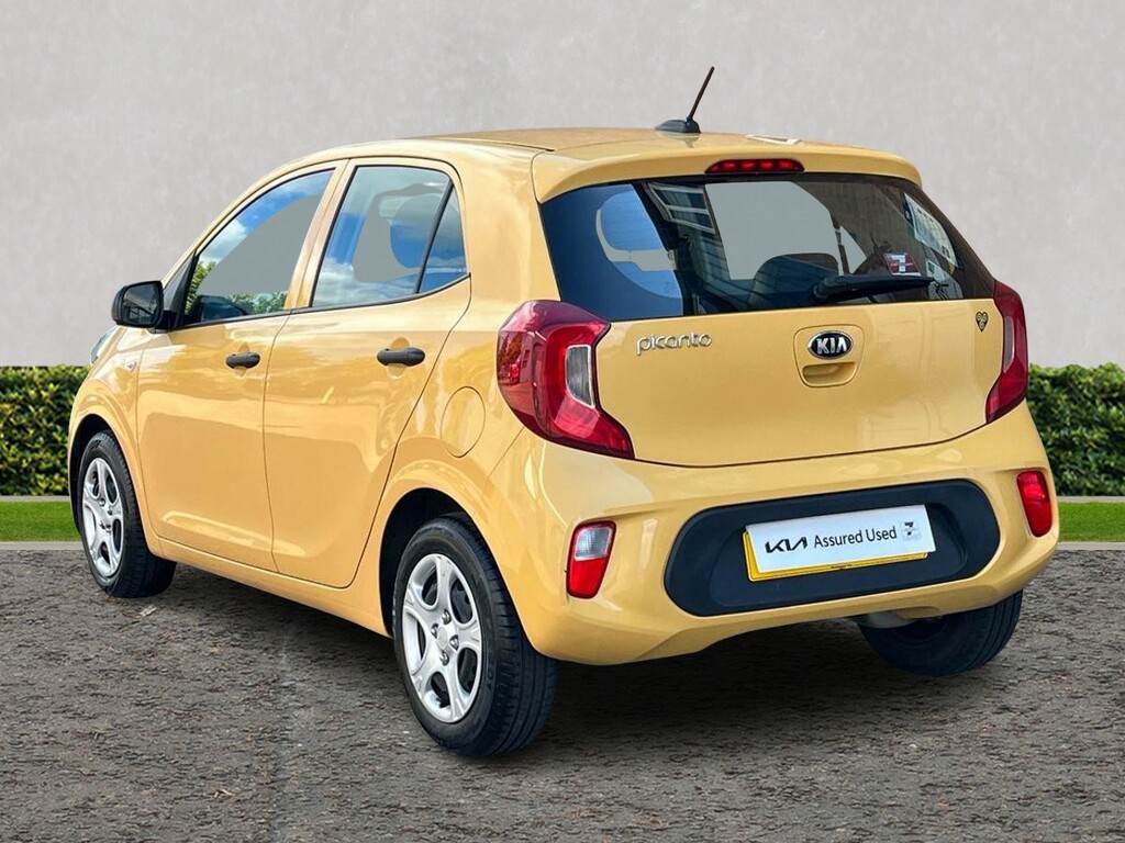 Kia Picanto 1.0 1 4 Seats GV21TGZ Yellow #5