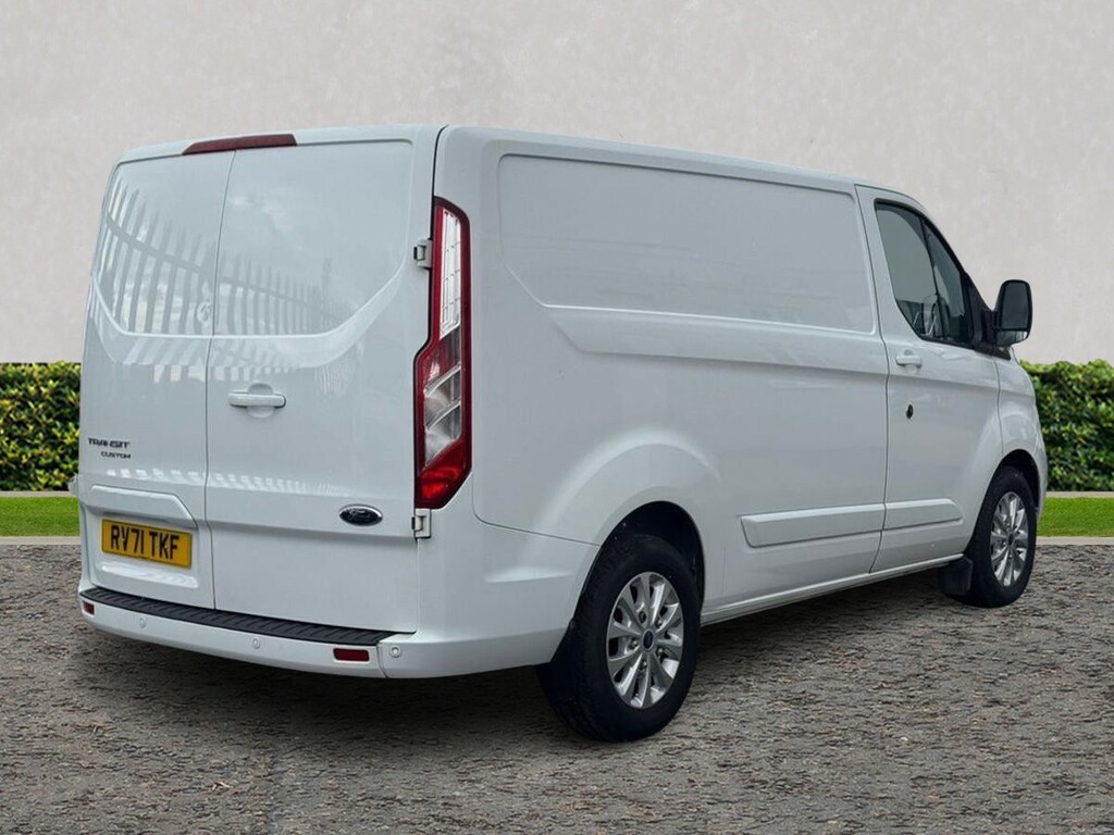 Ford Transit Custom 320 L1 Limited 2.0L Tdci 130Ps RV71TKF White #3