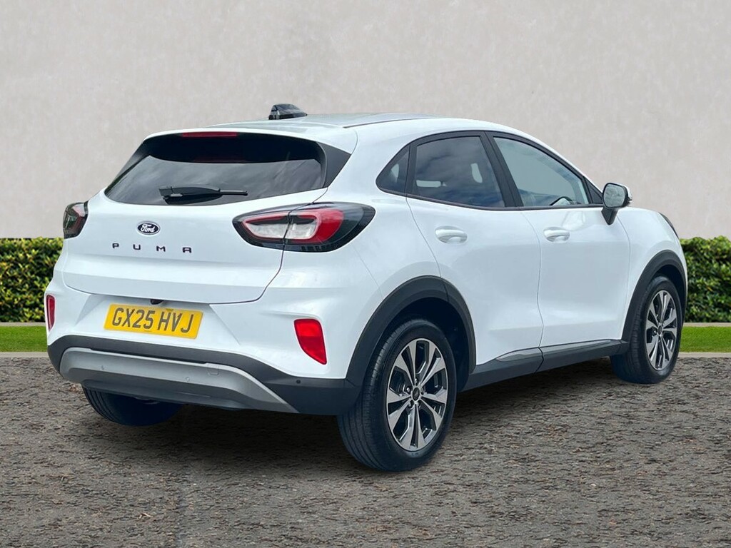 Ford Puma 1.0 Ecoboost Hybrid Mhev Titanium GX25HVJ White #3