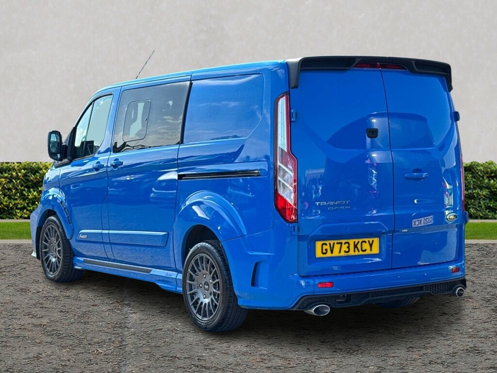 Ford Transit Custom 320 L1 Double Cab Msrt, 2.0L Tdci 185Ps GV73KCY Blue #5