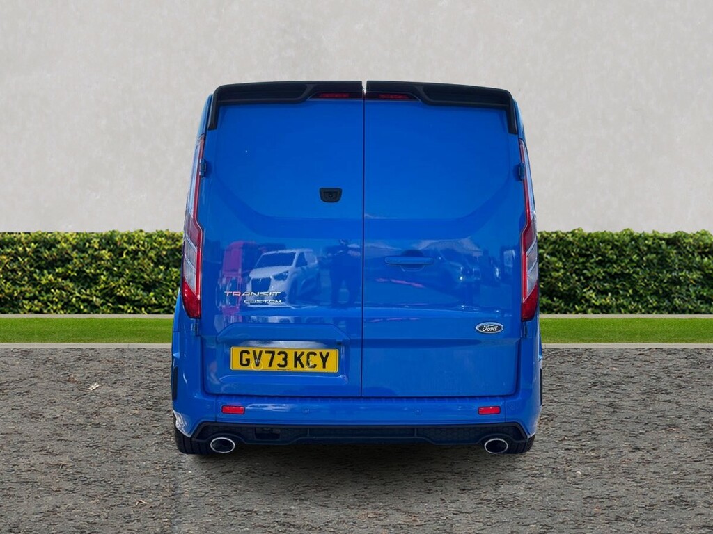 Ford Transit Custom 320 L1 Double Cab Msrt, 2.0L Tdci 185Ps GV73KCY Blue #4