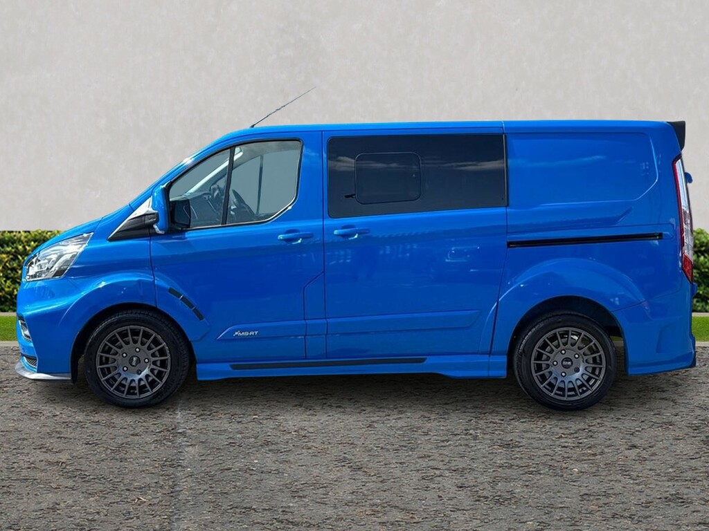 Ford Transit Custom 320 L1 Double Cab Msrt, 2.0L Tdci 185Ps GV73KCY Blue #6