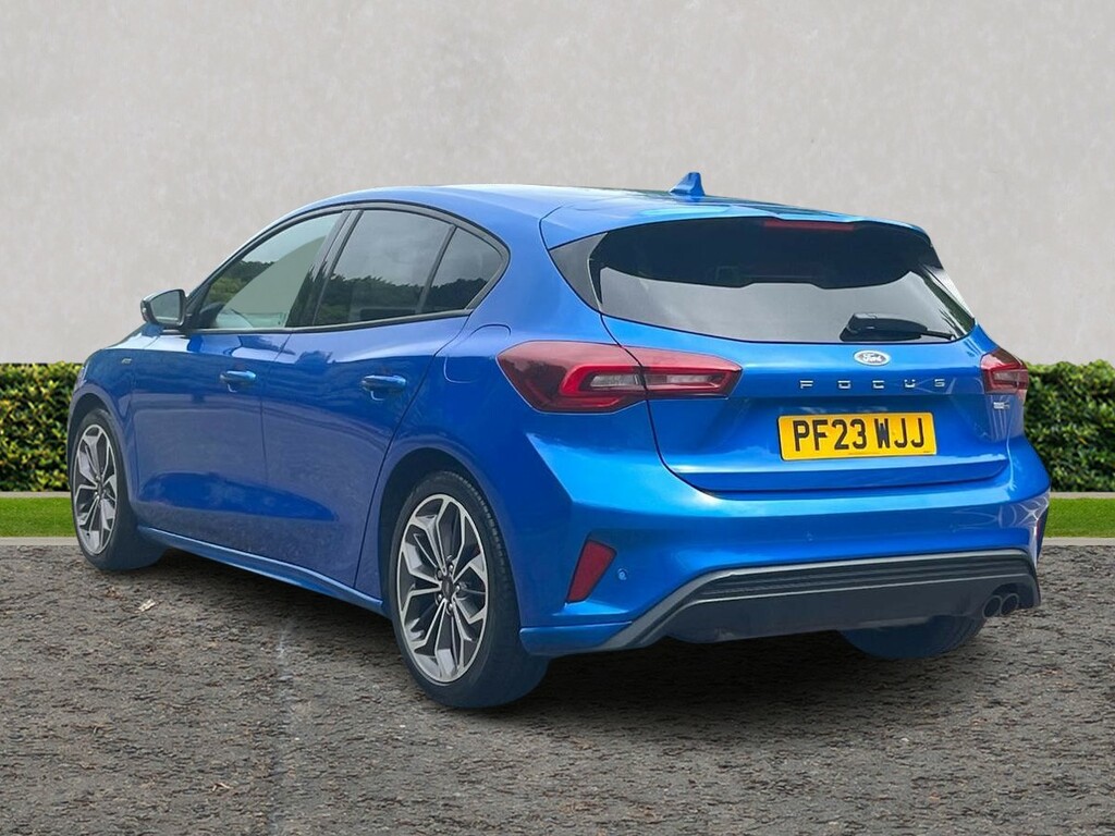 Ford Focus 1.0 Ecoboost Hybrid Mhev 155 St-line X PF23WJJ Blue #5