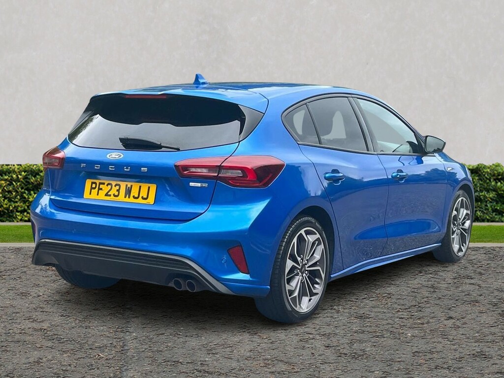 Ford Focus 1.0 Ecoboost Hybrid Mhev 155 St-line X PF23WJJ Blue #3