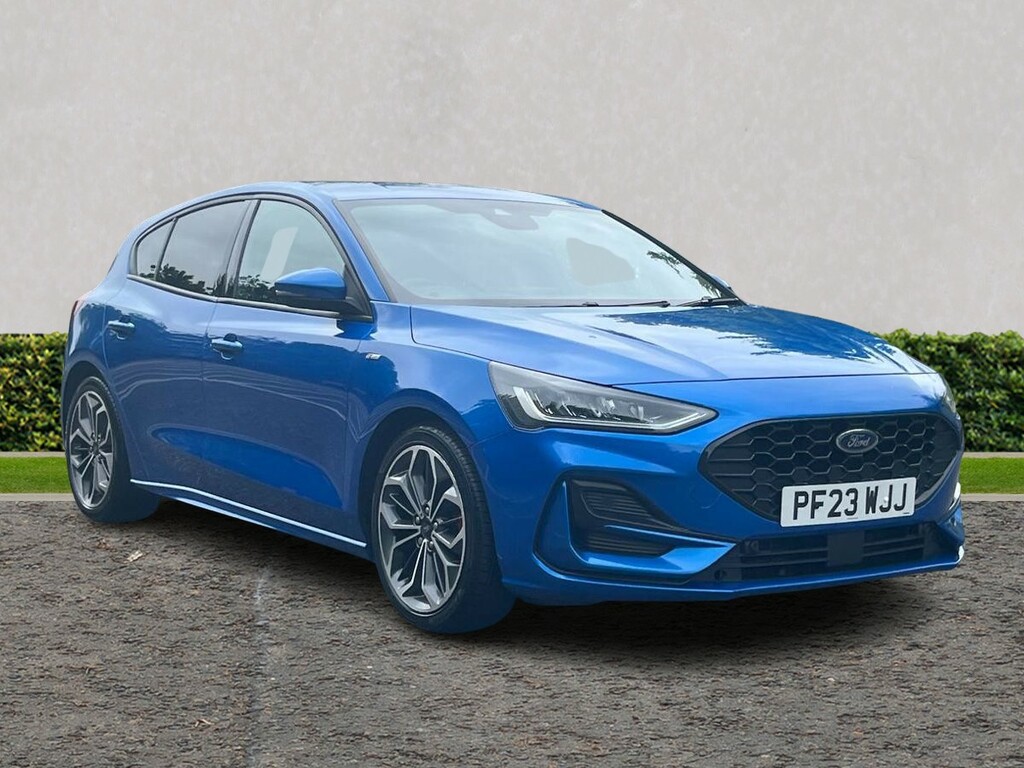 Ford Focus 1.0 Ecoboost Hybrid Mhev 155 St-line X Blue