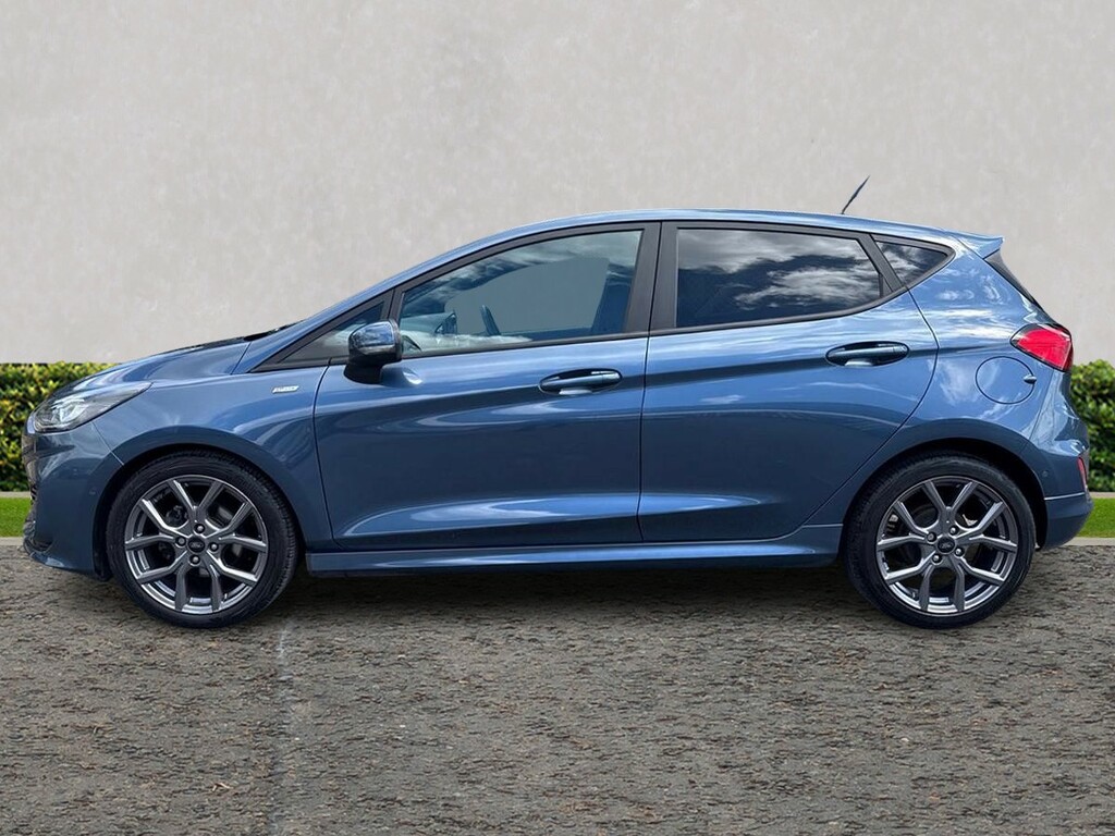 Ford Fiesta 1.0 Ecoboost Hybrid Mhev 125 St-line GX23HLM Blue #6