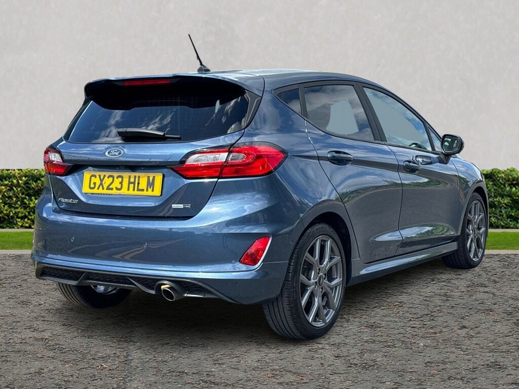 Ford Fiesta 1.0 Ecoboost Hybrid Mhev 125 St-line GX23HLM Blue #3