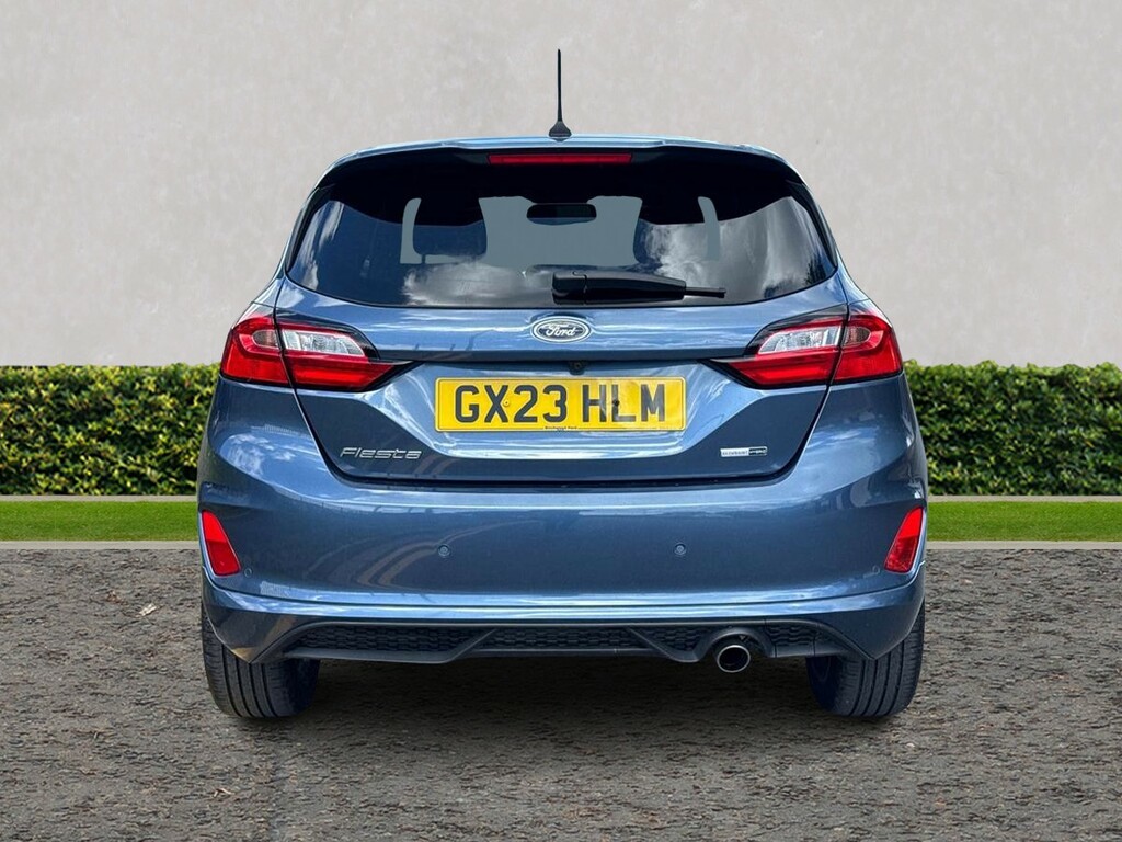 Ford Fiesta 1.0 Ecoboost Hybrid Mhev 125 St-line GX23HLM Blue #4
