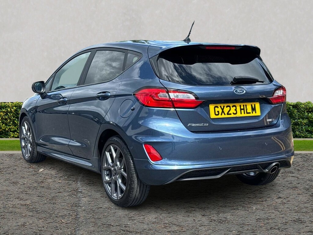 Ford Fiesta 1.0 Ecoboost Hybrid Mhev 125 St-line GX23HLM Blue #5