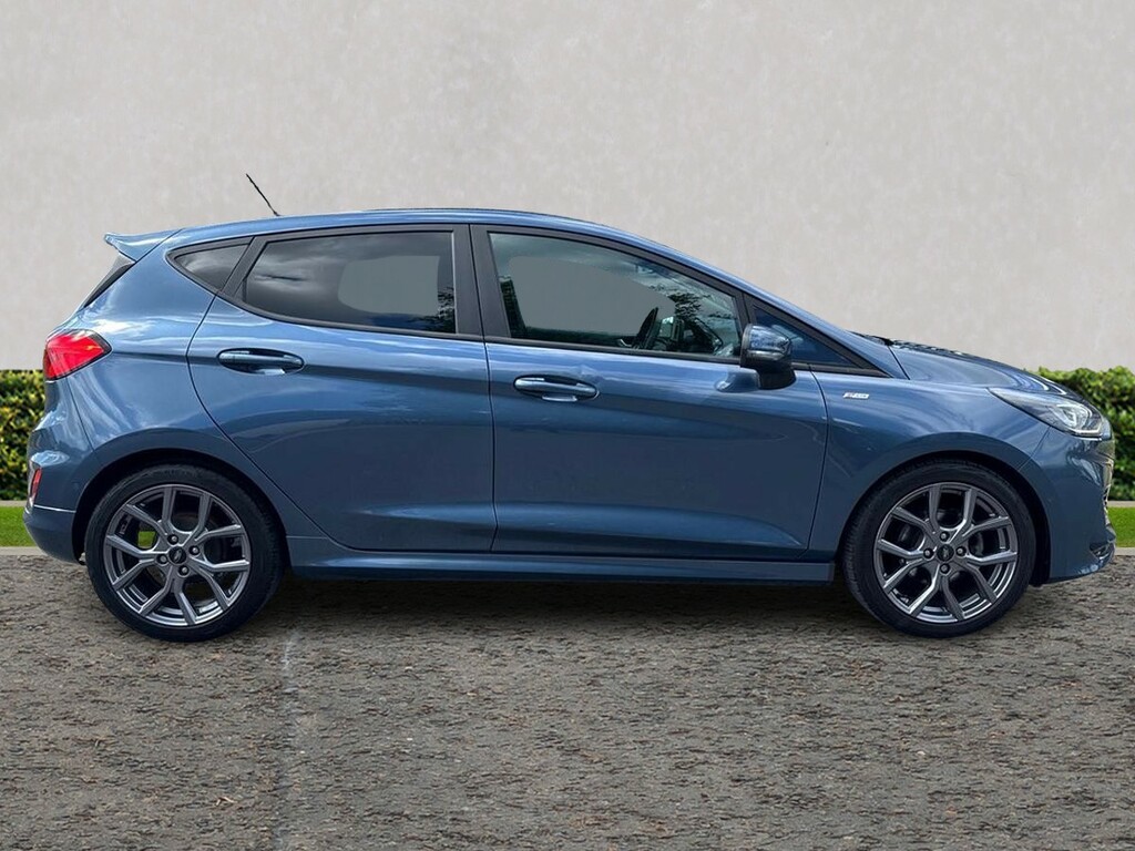 Ford Fiesta 1.0 Ecoboost Hybrid Mhev 125 St-line GX23HLM Blue #2