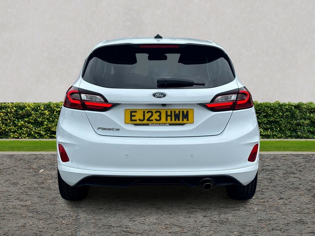 Ford Fiesta 1.0 Ecoboost St-line X EJ23HWM White #4