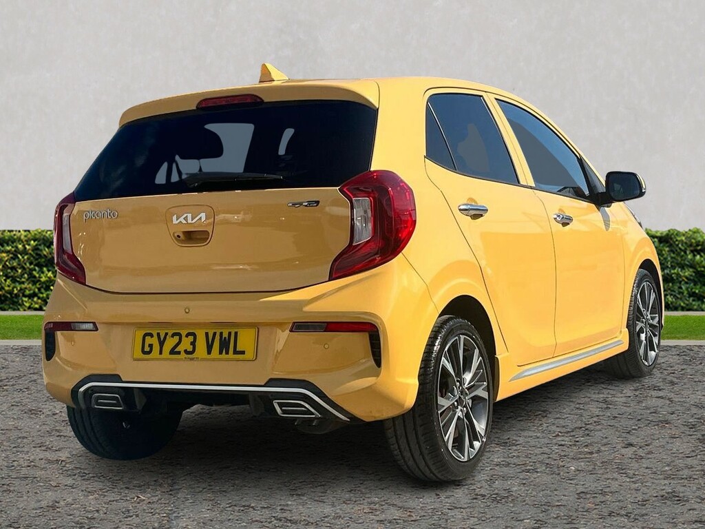 Kia Picanto 1.0T Gdi Gt-line S 4 Seats GY23VWL Yellow #3