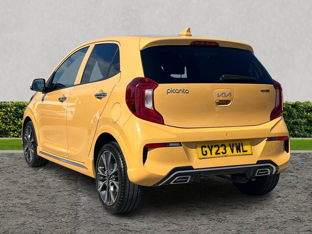 Kia Picanto 1.0T Gdi Gt-line S 4 Seats GY23VWL Yellow #5