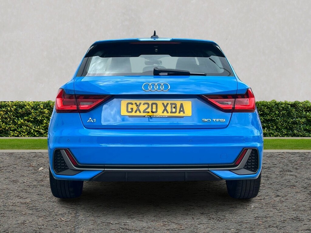 Audi A1 30 Tfsi S Line GX20XDA Blue #4