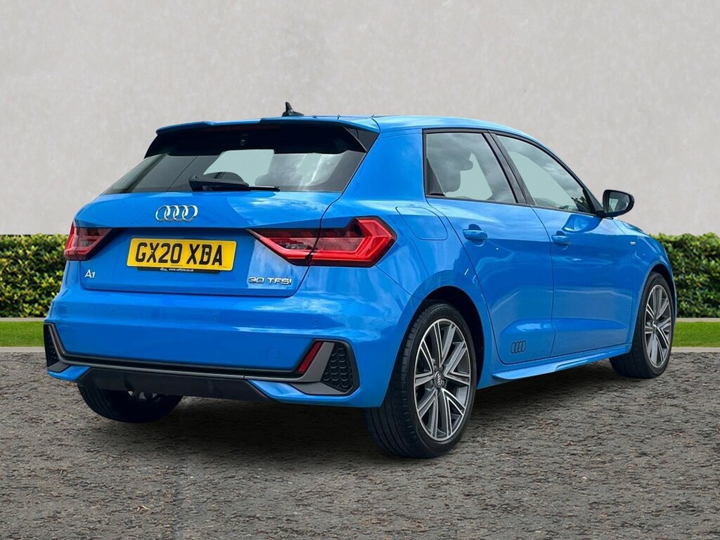 Audi A1 30 Tfsi S Line GX20XDA Blue #3