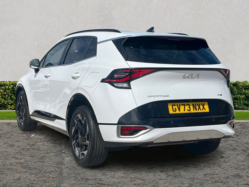 Kia Sportage 1.6T Gdi 157 48V Isg Gt-line Dct GV73NXX White #5
