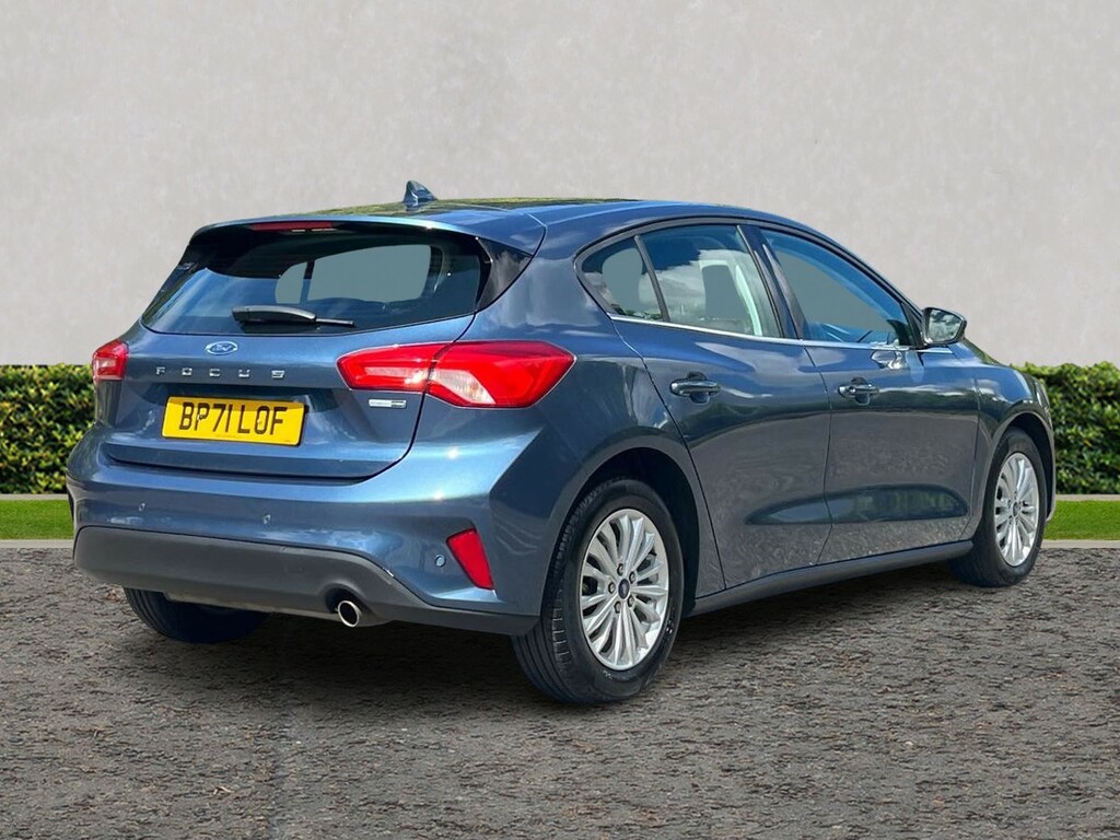 Ford Focus 1.0 Ecoboost Hybrid Mhev 155 Titanium BP71LOF Blue #3