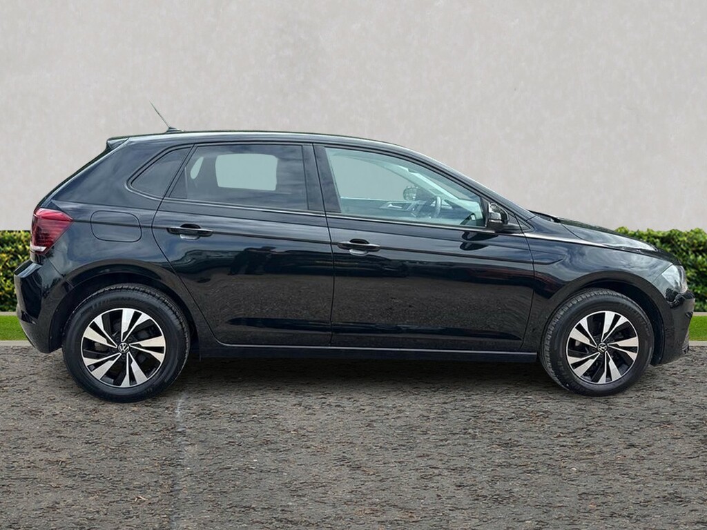 Volkswagen Polo 1.0 Tsi 95 Match Dsg HS21XGM Black #2