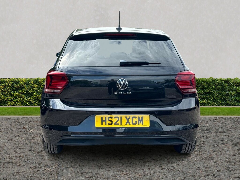 Volkswagen Polo 1.0 Tsi 95 Match Dsg HS21XGM Black #4