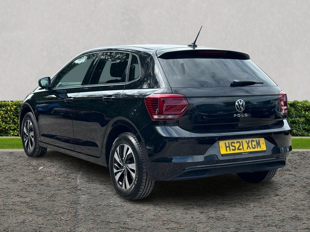 Volkswagen Polo 1.0 Tsi 95 Match Dsg HS21XGM Black #5