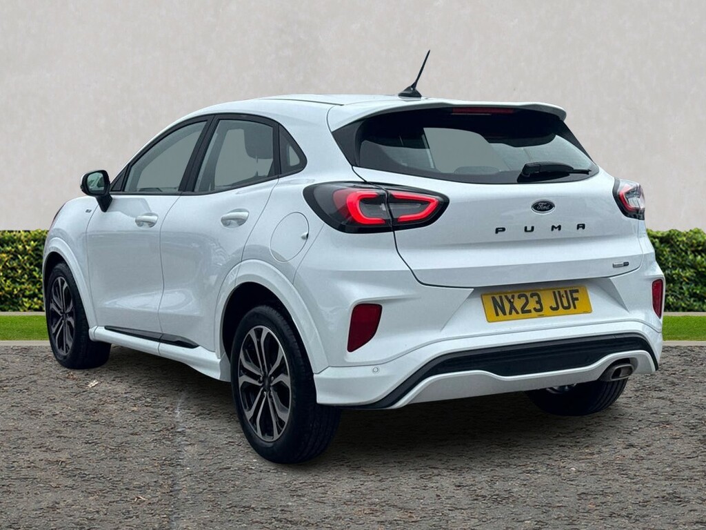 Ford Puma 1.0 Ecoboost Hybrid Mhev St-line Dct NX23JUF White #5