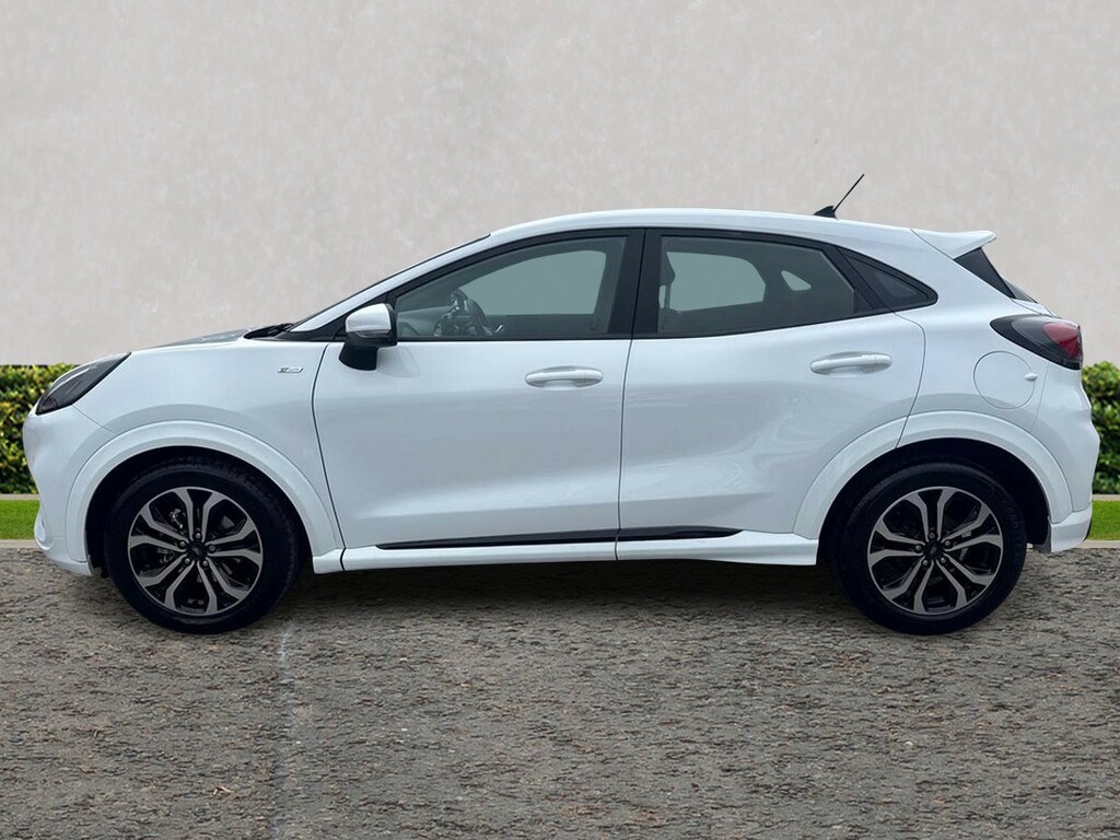 Ford Puma 1.0 Ecoboost Hybrid Mhev St-line Dct NX23JUF White #6