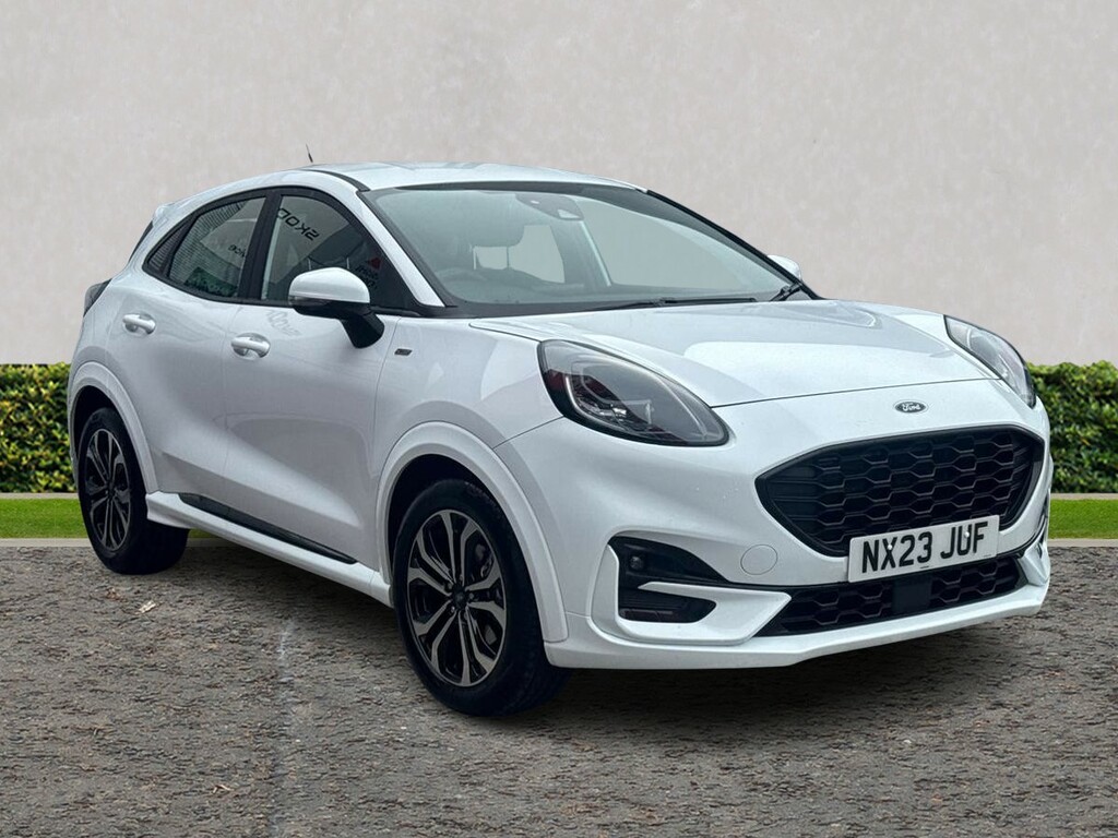 Ford Puma 1.0 Ecoboost Hybrid Mhev St-line Dct White