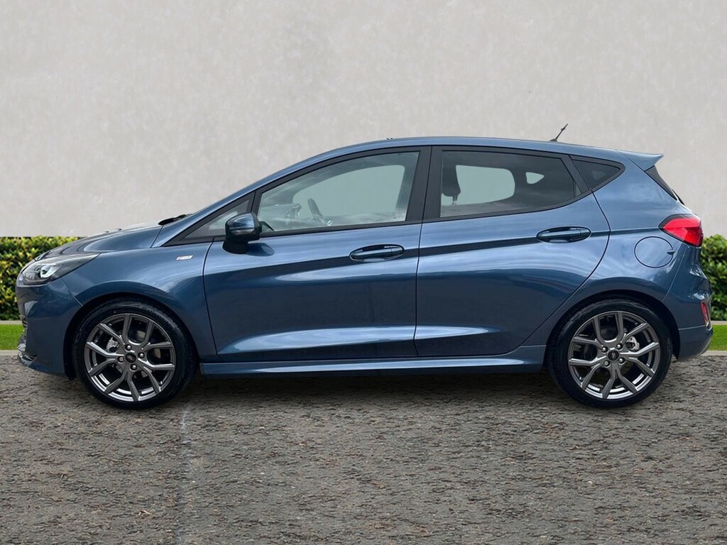Ford Fiesta 1.0 Ecoboost Hybrid Mhev 125 St-line Blue #6