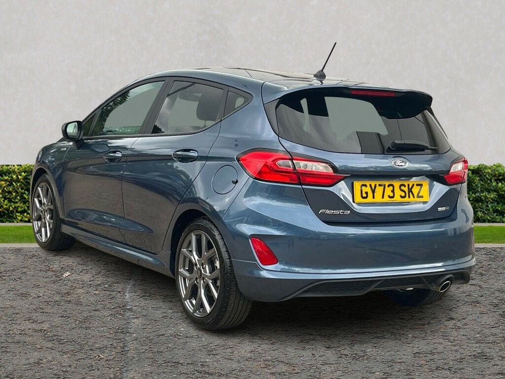 Ford Fiesta 1.0 Ecoboost Hybrid Mhev 125 St-line Blue #5