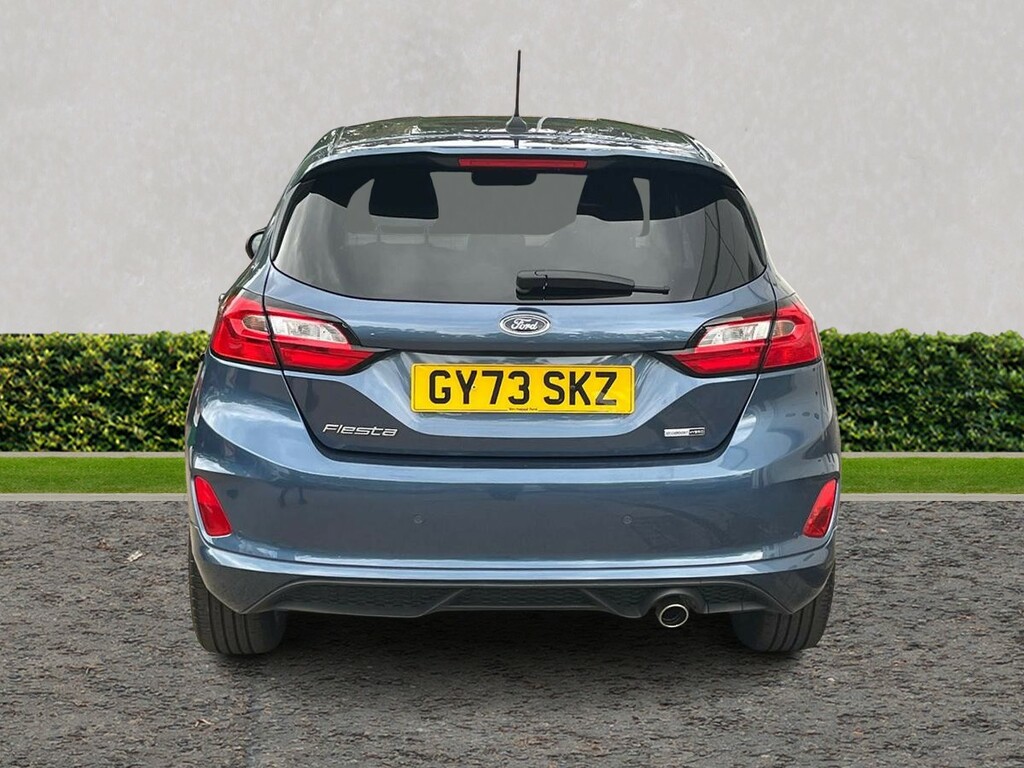 Ford Fiesta 1.0 Ecoboost Hybrid Mhev 125 St-line Blue #4