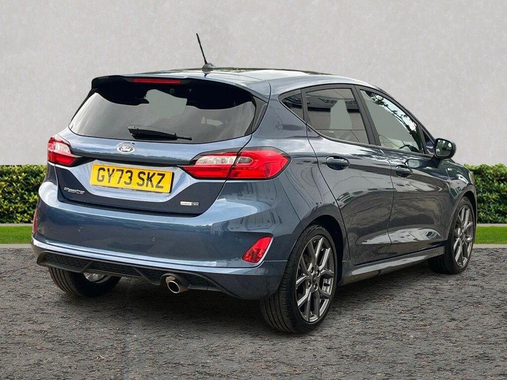 Ford Fiesta 1.0 Ecoboost Hybrid Mhev 125 St-line Blue #3