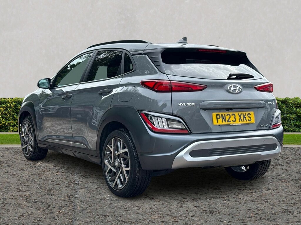 Hyundai Kona 1.6 Gdi Hybrid Premium Dct PN23XKS Grey #5