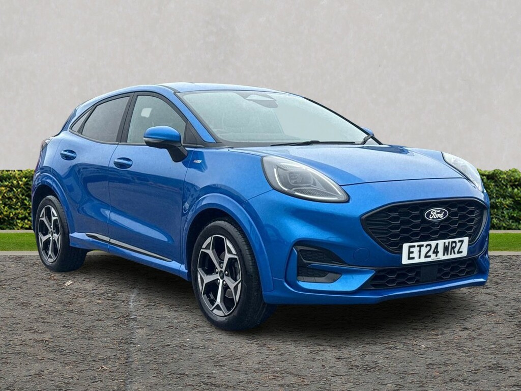 Ford Puma 1.0 Ecoboost Hybrid Mhev St-line Dct Blue