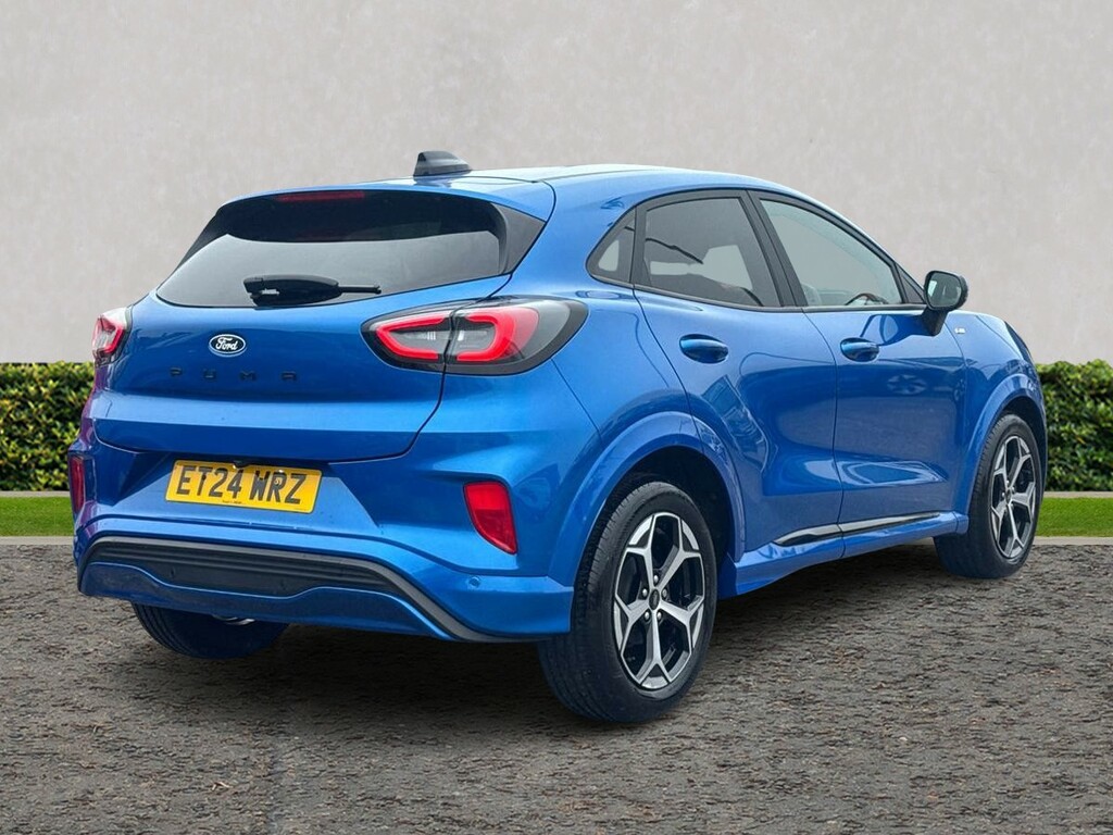 Ford Puma 1.0 Ecoboost Hybrid Mhev St-line Dct ET24WRZ Blue #3