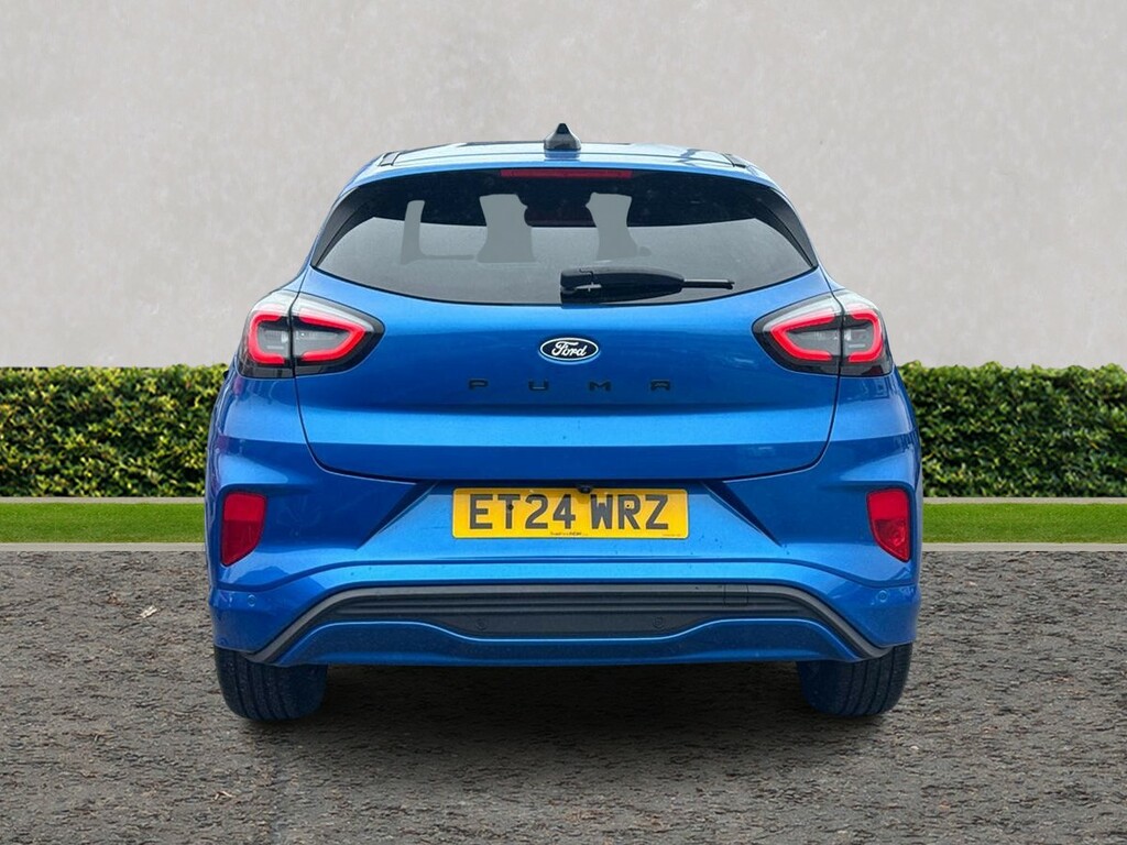 Ford Puma 1.0 Ecoboost Hybrid Mhev St-line Dct ET24WRZ Blue #4