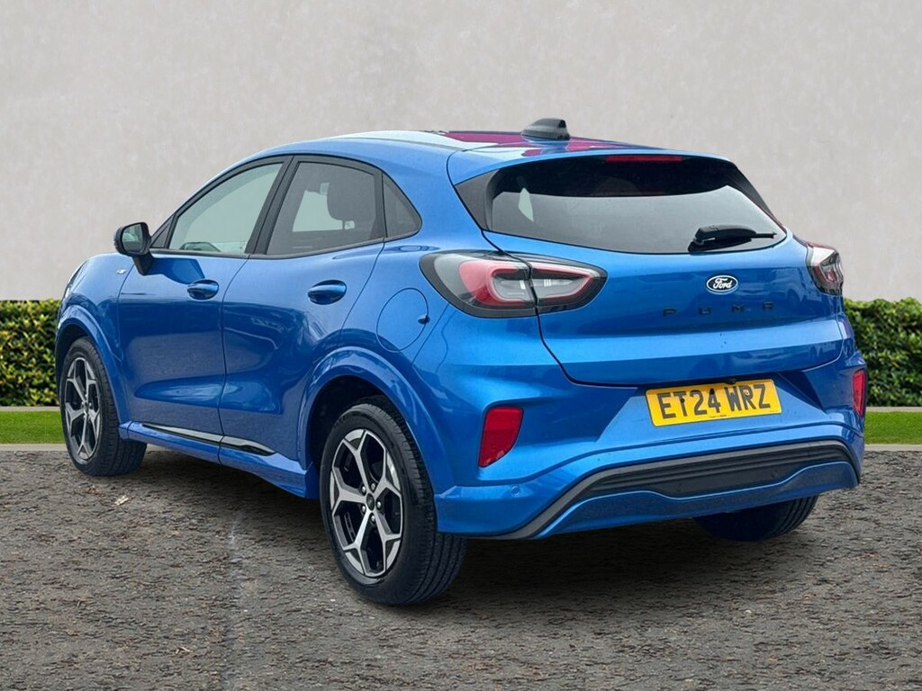Ford Puma 1.0 Ecoboost Hybrid Mhev St-line Dct ET24WRZ Blue #5
