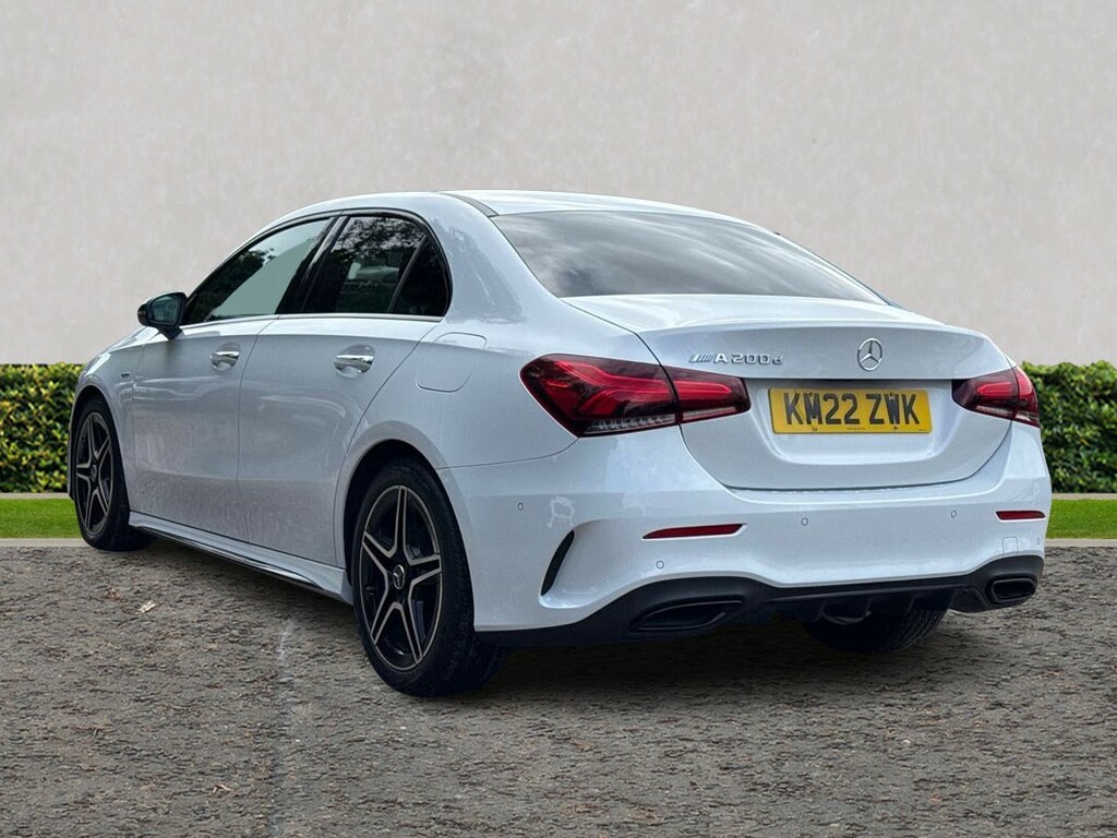 Mercedes-Benz A Class A200d Amg Line Premium Plus Edition KM22ZWK White #5