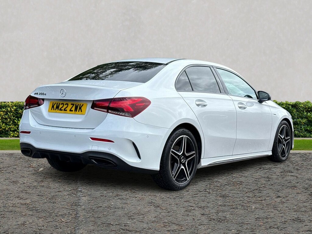 Mercedes-Benz A Class A200d Amg Line Premium Plus Edition KM22ZWK White #3