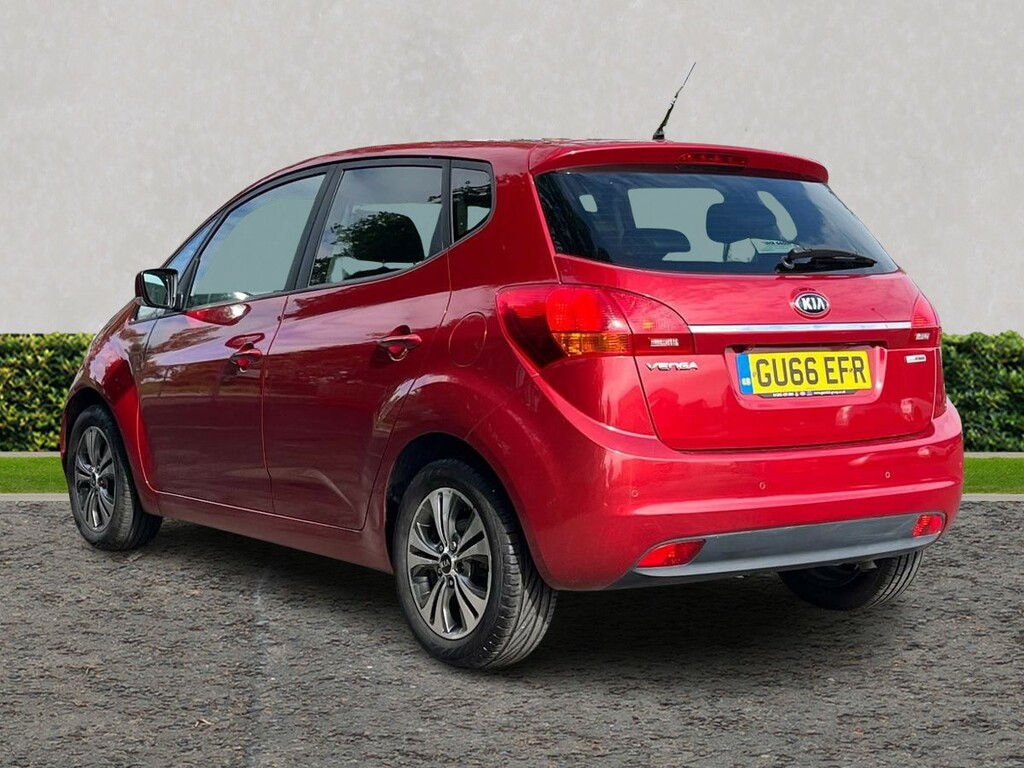 Kia Venga 1.6 Isg 3 Red #5